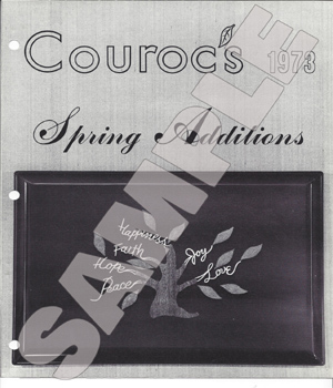 Couroc of Monterey-51 Couroc Product Catalogues 1958 to 1985.